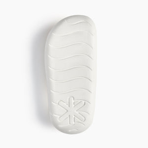 Ludic Sliders in white are built for comfort and recovery.	